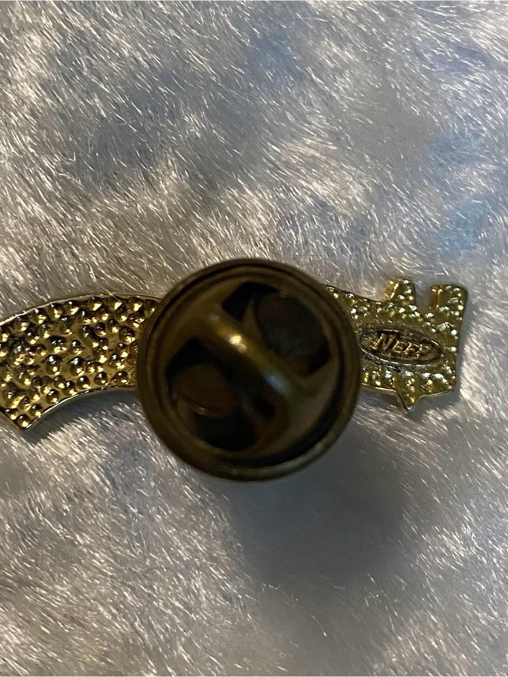 🍀VTG NEFF Gold Music Note Brooch Pin - Picture 2 of 3